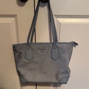 Michael Kors Light Blue Tote Bag
